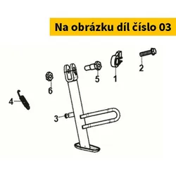 SYM Side Stand 50530-XRE-000