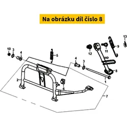 SYM Side Stand Comp 50530-Z7G-000