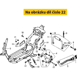SYM Side Stand Spring Assembly 5053A-M70-000