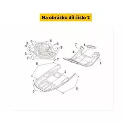 SYM Radiator Air Duct Bk-001u 50611-L5B-000-KA