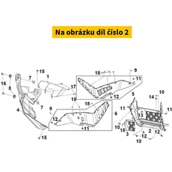 SYM Fr. Inner Fender  Bk-001u 50611-LX1-000