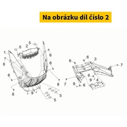 SYM Fr. Maintenance Cover Bk-001u 50612-TL1-000-KA