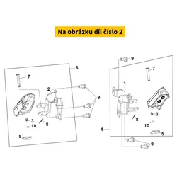 SYM L. Step Bar Brkt. 50619-LX1-000