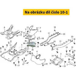 SYM L. Step Bar Cover 50634-H9B-000-KA