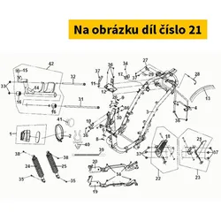 SYM L. Pillion Step 50715-XRE-000
