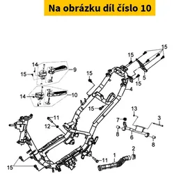 SYM Left Pillion Step 50720-ATA-000