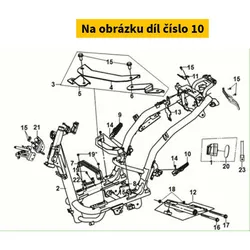 SYM L. Step Bar Comp. 50720-XVA-000