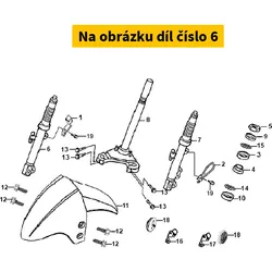 SYM R.Fr. Cushion 51400-AAA-000