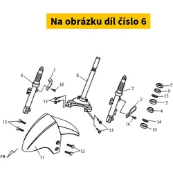 SYM R.Fr.Cushion 51400-AWA-000