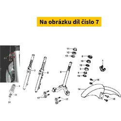 SYM R. Fr. Cushion Assy 51400-H9A-008