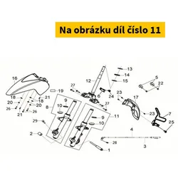 SYM Fr L Cushion ASSY (BK-001C) 51500-LHF-000-KB