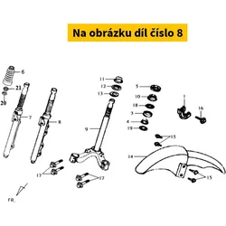 SYM L Fr.Cushion Assy. 5150A-HLB-000