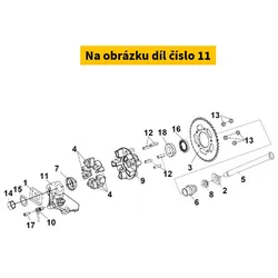 SYM Rr Brake Brkt 52105-LX1-000