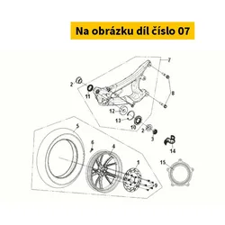 SYM Rr. Fork Assy 5210A-XR4-000