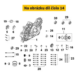 SYM Wire Harness Stay 52116-LX1-000