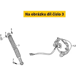SYM Rr. Cushion Assy 52400-ABA-000