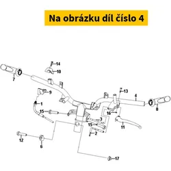 SYM Strg. Handle Comp. 53100-AKA-000