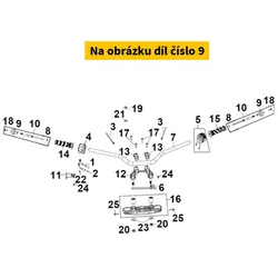 SYM Handle Weight 53105-LX1-000