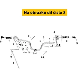 SYM L Handle Grip (Bk-001u ) 53166-L4A-004