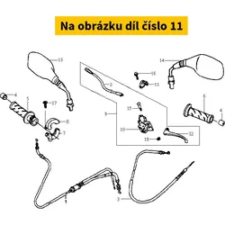 SYM Handle Brkt Band 53173-GS7-003