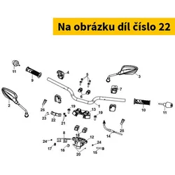 SYM Handle Lwr. Cover B 53207-VJP-000-SV