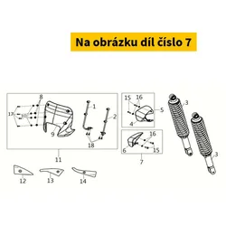 SYM L Handle Grip Cover Set 53208-LH1-000-A