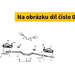 SYM R.Fr.Lever Cover 53208-ZM1-000