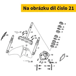SYM Ste Head Dust Seal Was 53215-M9Q-000-L1