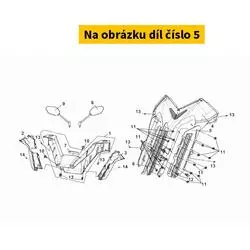 SYM R Meter Visor Rubber 53216-L5B-000