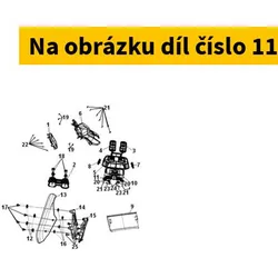 SYM Handle Clip 53232-ZM1-000