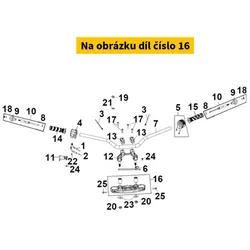 SYM Top Bridge Assy. 5323A-LX1-000