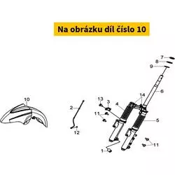 SYM Fr.Fender (BK-001UL) 61100-LVA-000-JH