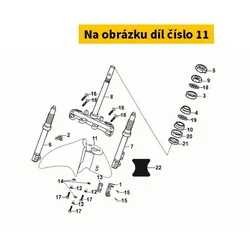 SYM Fr. fender Black (BK-5560S) 61101-APG-000-KG