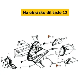 SYM Dust Guard Plate 61101-HMA-000