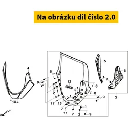 SYM Fr. Fender Collr 61201-APA-000-KD