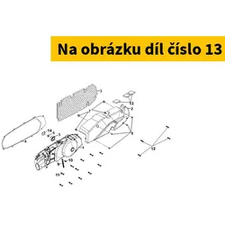 SYM Fr. Cowl Rubber 64201-N01-000