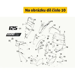 SYM L. Fr. Winker Cover(S-882u) 64201-XRE-000-SC