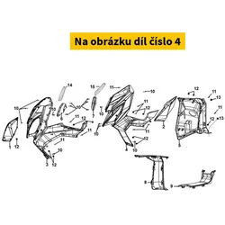 SYM L. Front Cover 64302-VJC-000-CA