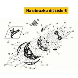 SYM L. Front Cover (BU-2747U) 64304-LM1-000-UH