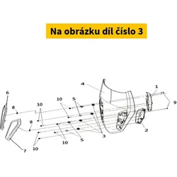 SYM Front Cover Rubber 64304-X01-000