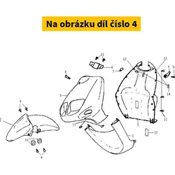 SYM Fr. Cover Up Plate (Gy-426u) 64305-G22-000-GK