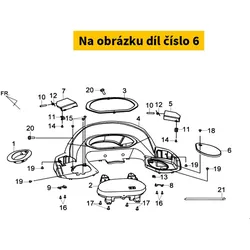 SYM Reserve Tank Lid Black (Bk-001u) 64305-LVA-000