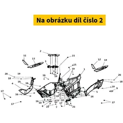 SYM Fuel Cap Lid 64311-L9M-000