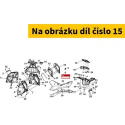 SYM Fuel Cap Lid 64311-ZHA-000