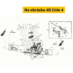 SYM R. FL00R FAINING ASSY TYPE2 (BK-001C) 64313-LM1-000-KB