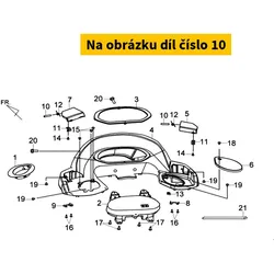 SYM Lid Hinge Pin 64313-LVA-000