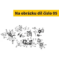 SYM Fuel Cap Garnish 64313-ZM1-000