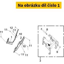 SYM R. Floor Side Cover (S-011U) 64315-LM1-000-OK
