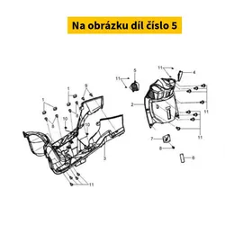 SYM Outer Left Air 64316-HHA-000