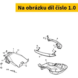 SYM Air Box Cover Black (Bk-001u) 64316-L4A-000